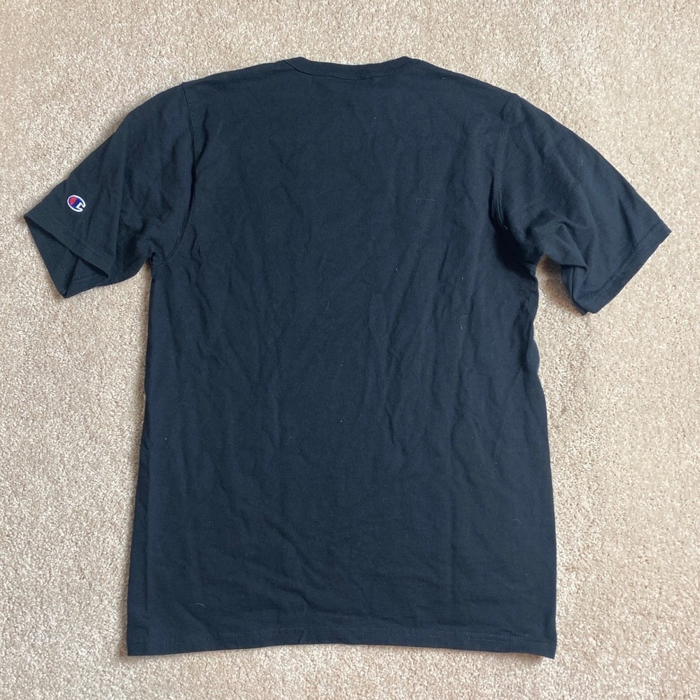 Champion Naturel Elmo Sesame Street Graphic‎ T-Shirt Mens Medium Black Cotton - Picture 7 of 8
